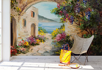 Provence Fototapeta Maľovaná ulička